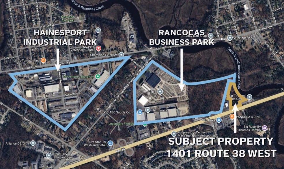 1401 Route 38 W, Hainesport, NJ à vendre - Photo du bâtiment - Image 1 de 4