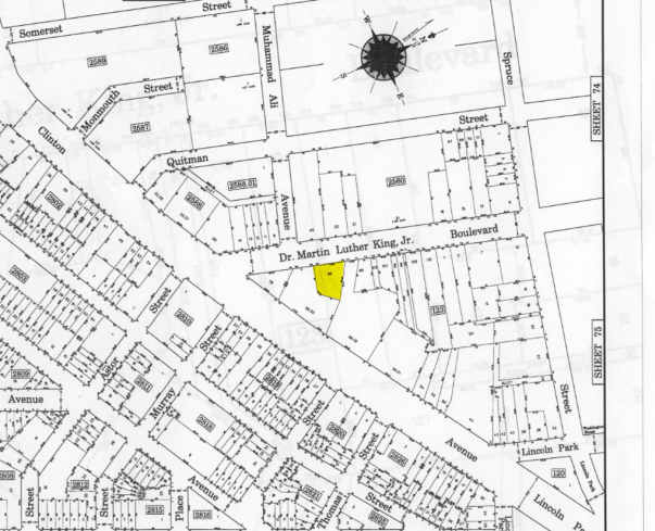 778-784 Martin Luther King Jr Blvd, Newark, NJ for sale - Plat Map - Image 2 of 2