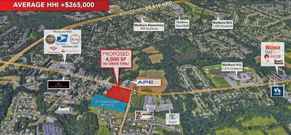 Route 79, Marlboro, NJ à louer Photo du bâtiment- Image 1 de 4