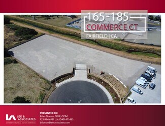 Plus de détails pour 165 Commerce Ct, Fairfield, CA - Terrain à louer