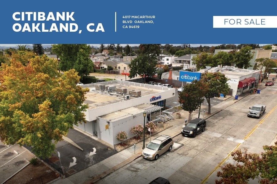 4017 Macarthur Blvd, Oakland, CA à vendre - Photo du bâtiment - Image 2 de 7