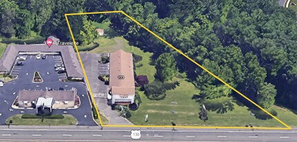 133 Route 130, Bordentown, NJ - AÉRIEN  Vue de la carte