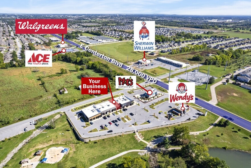 504 E Centerton Blvd, Centerton, AR for lease - Building Photo - Image 3 of 23