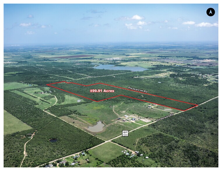 660 Dickerson rd, Lockhart, TX for sale - Aerial - Image 1 of 8