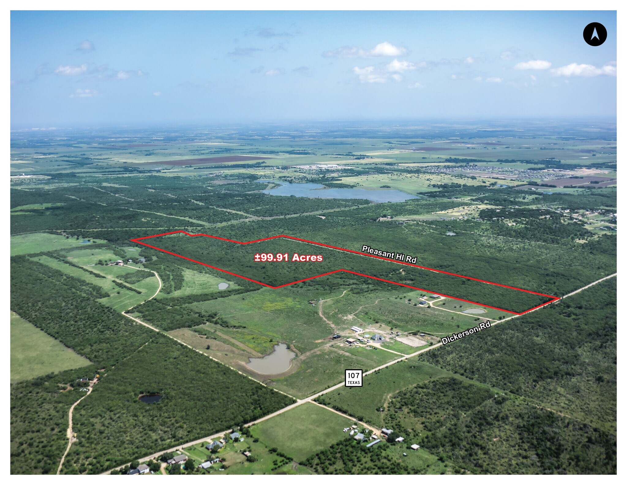 660 Dickerson rd, Lockhart, TX for sale Aerial- Image 1 of 9