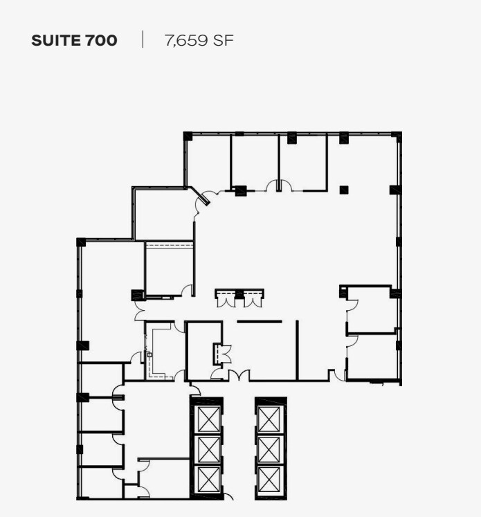33 Bloor St E, Toronto, ON à louer Plan d’étage- Image 1 de 1