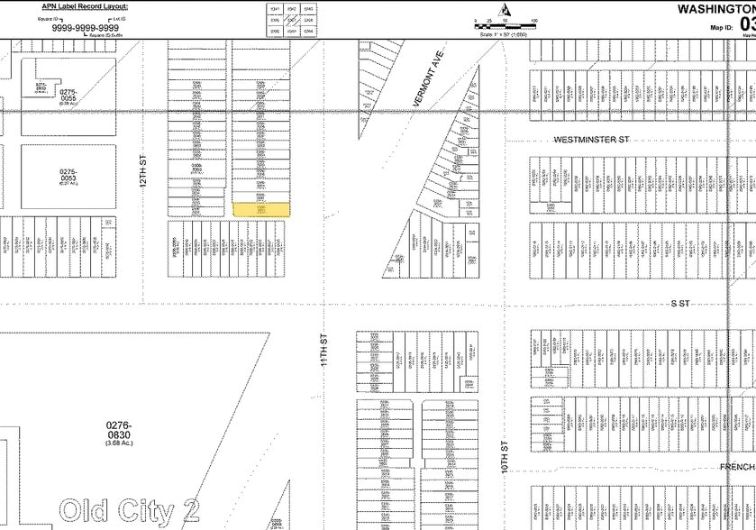 1802 11th St NW, Washington, DC for lease - Plat Map - Image 2 of 49