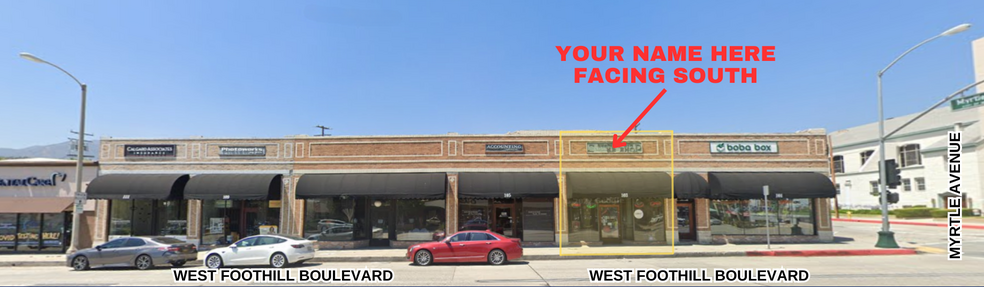 101-109 W Foothill Blvd, Monrovia, CA for lease - Building Photo - Image 2 of 2