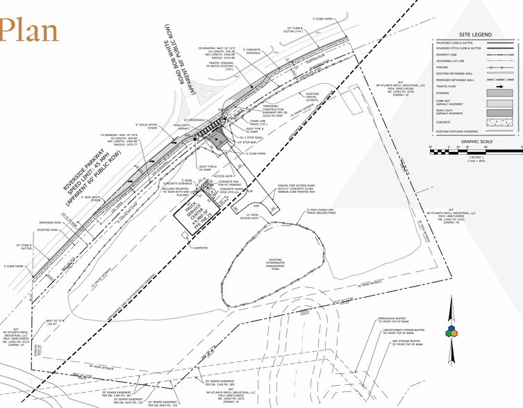 601 Riverside Pky, Austell, GA à louer - Plan de site - Image 1 de 1