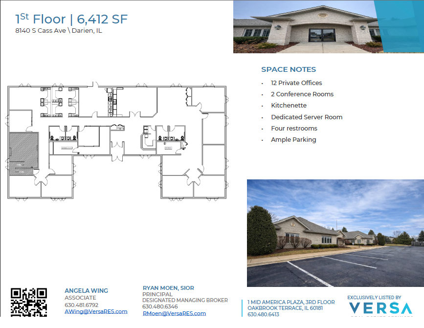 8140 S Cass Ave, Darien, IL for lease Primary Photo- Image 1 of 19