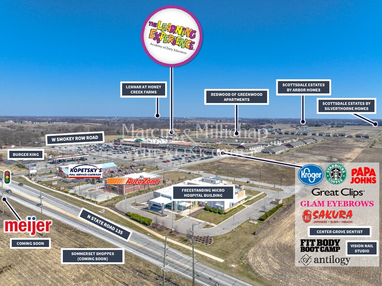 1565 Smokey Row, Greenwood, IN à vendre - Photo du bâtiment - Image 3 de 3