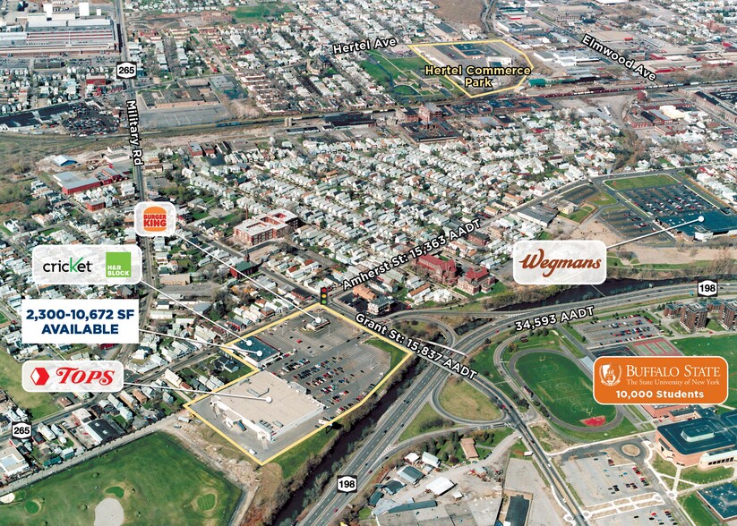 333-345 Amherst St, Buffalo, NY à louer - Aérien - Image 2 de 3