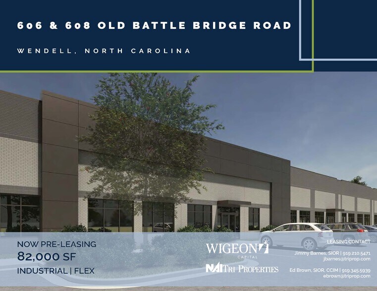 716 Old Battle Bridge Rd, Wendell, NC for lease - Building Photo - Image 1 of 1