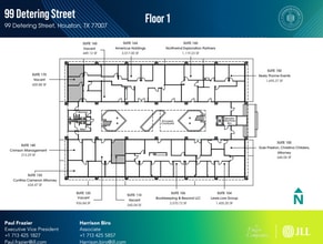 99 Detering St, Houston, TX à louer Plan d’étage- Image 1 de 1