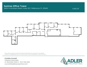 6905 N Wickham Rd, Melbourne, FL for lease Floor Plan- Image 1 of 1