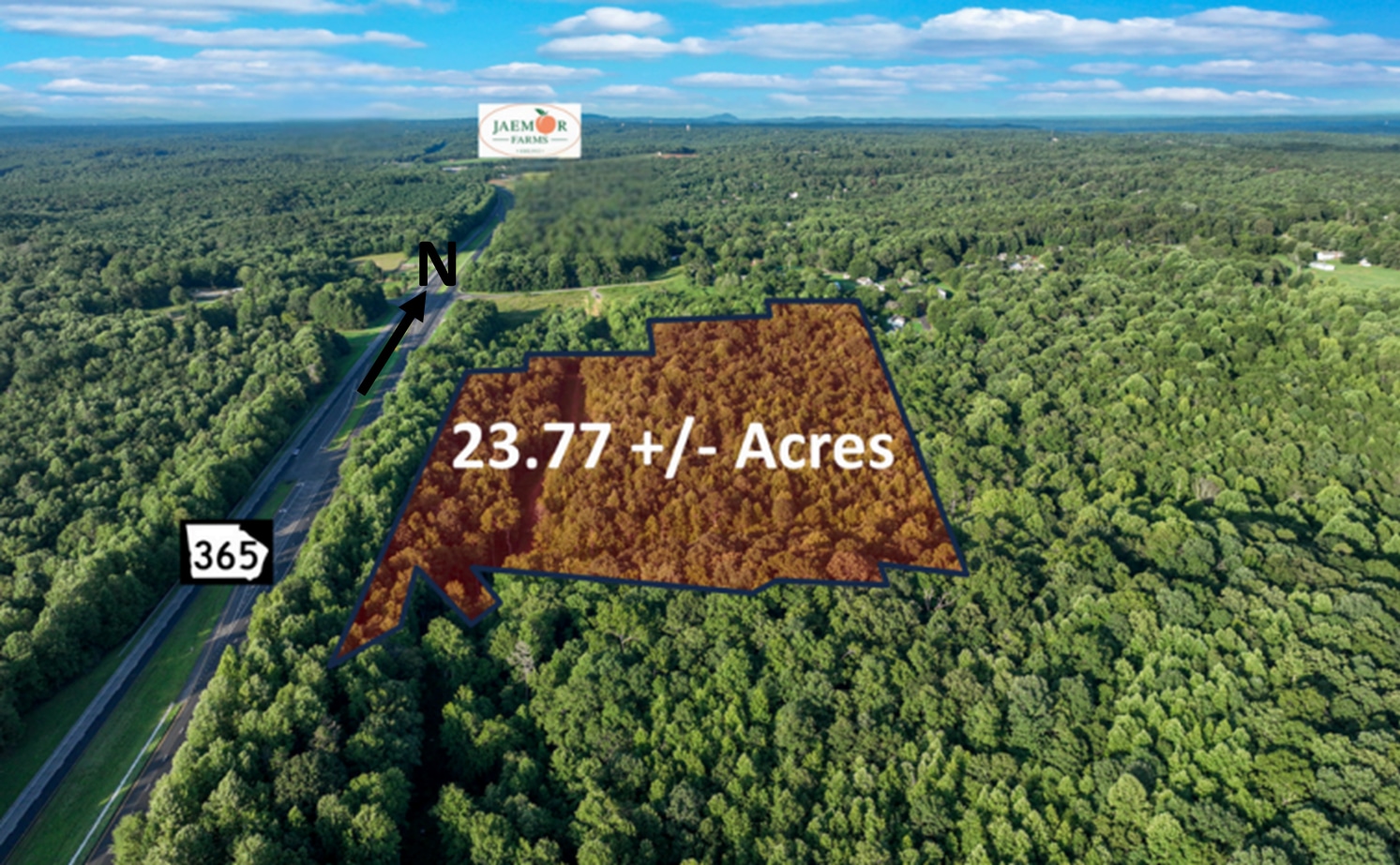 4850 Cornela Hwy, Lula, GA for sale Aerial- Image 1 of 10