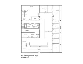 4201 N Long Beach Blvd, Long Beach, CA for lease Site Plan- Image 1 of 1