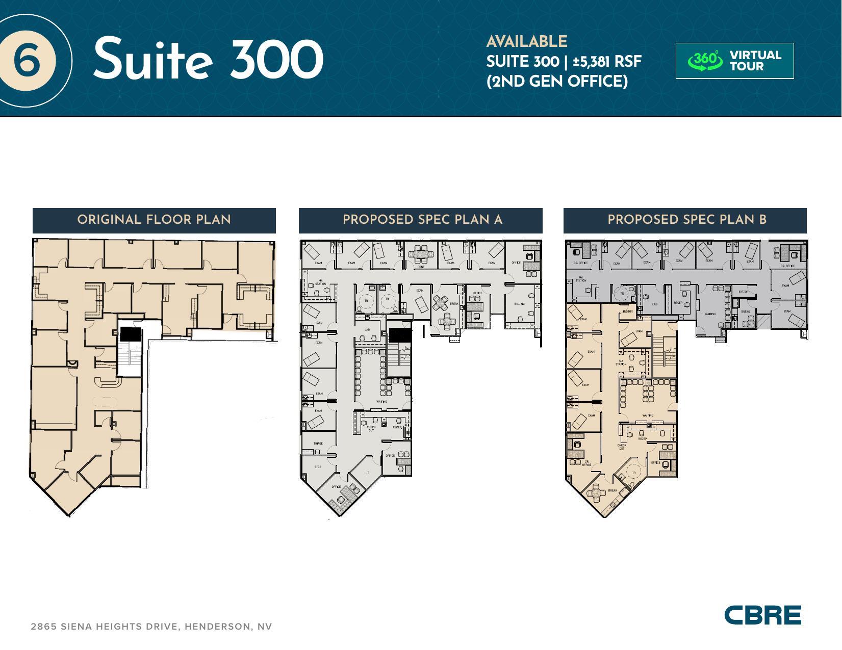 2865 Siena Heights Dr, Henderson, NV for lease Floor Plan- Image 1 of 1