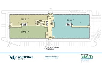 4300 Whitehall Dr, Ann Arbor, MI for lease Floor Plan- Image 1 of 1