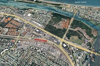 1666 Old Dixie Highway, Jupiter, FL - AERIAL  map view - Image1