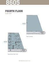 8605 Westwood Center Dr, Vienna, VA à louer Plan d’étage- Image 1 de 1