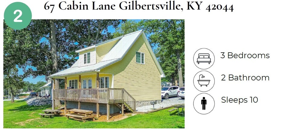 10 Captain Ln, Gilbertsville, KY à vendre - Photo du bâtiment - Image 3 de 8