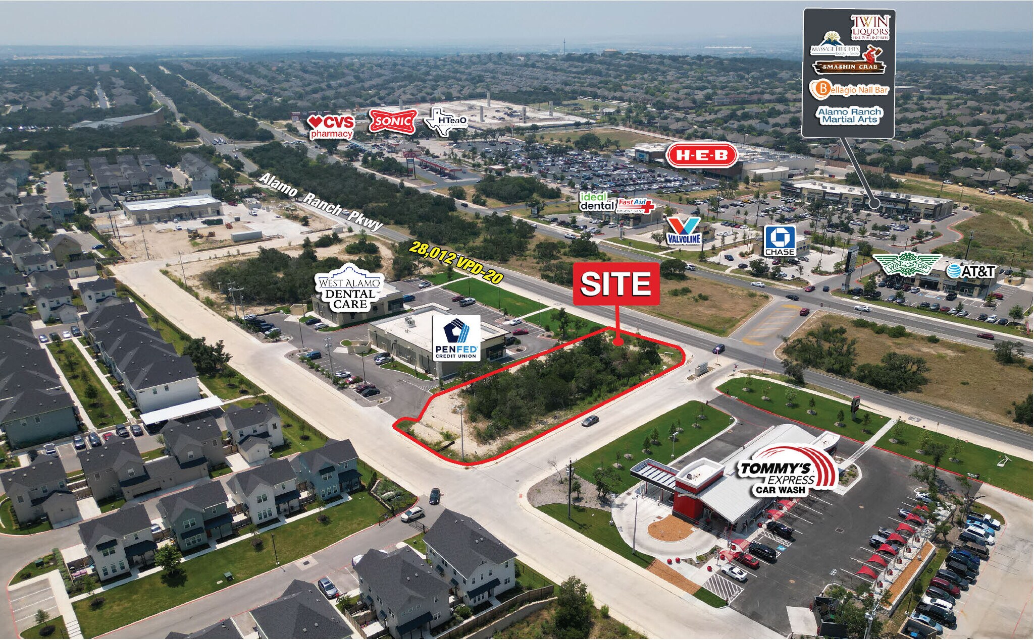 11906 Alamo Ranch Pky, San Antonio, TX à vendre Photo du bâtiment- Image 1 de 4