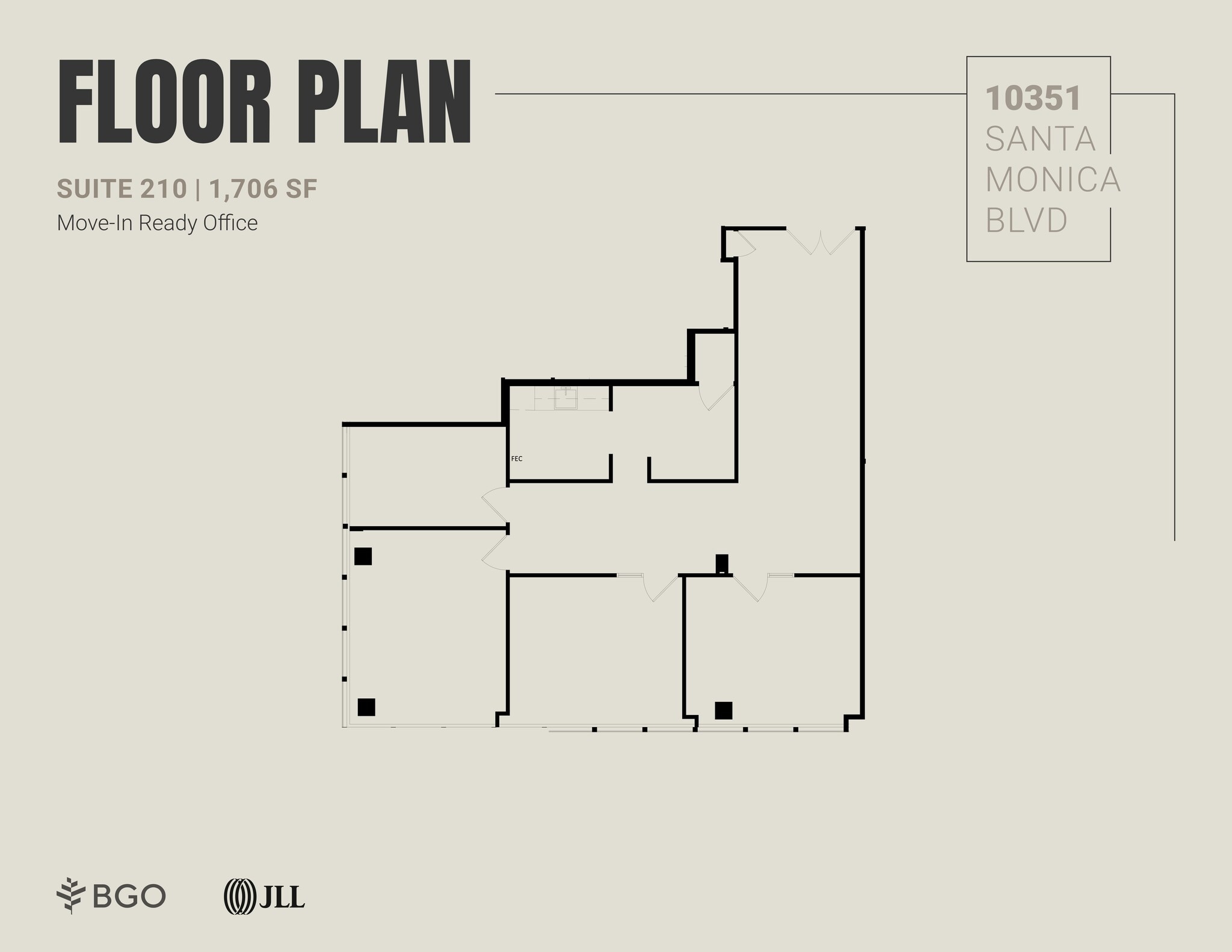 10351 Santa Monica Blvd, Los Angeles, CA for lease Site Plan- Image 1 of 1