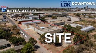 Plus de détails pour 610-616 28th St, Lubbock, TX - Industriel à louer