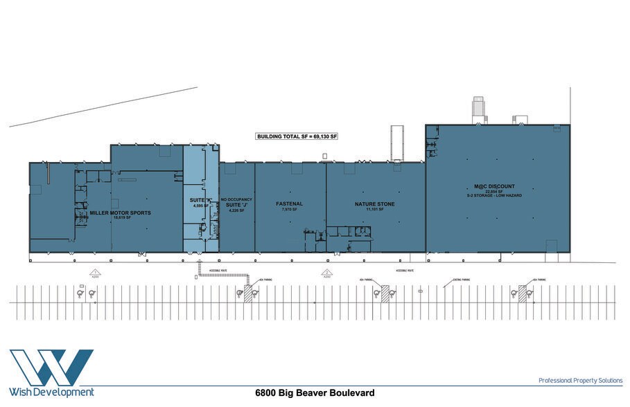 6798-6816 Big Beaver Blvd, Beaver Falls, PA à louer - Plan d’étage - Image 2 de 32