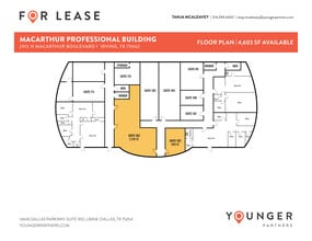 2912 N Macarthur Blvd, Irving, TX for lease Floor Plan- Image 1 of 1