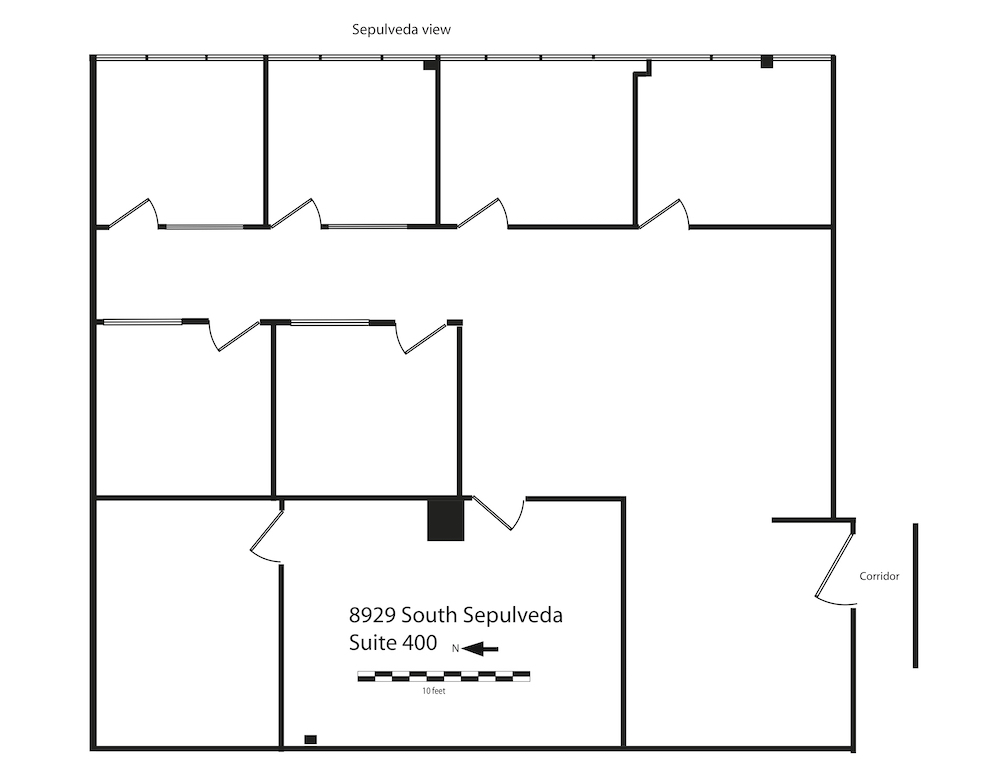 8929-8939 S Sepulveda Blvd, Los Angeles, CA for lease Floor Plan- Image 1 of 2