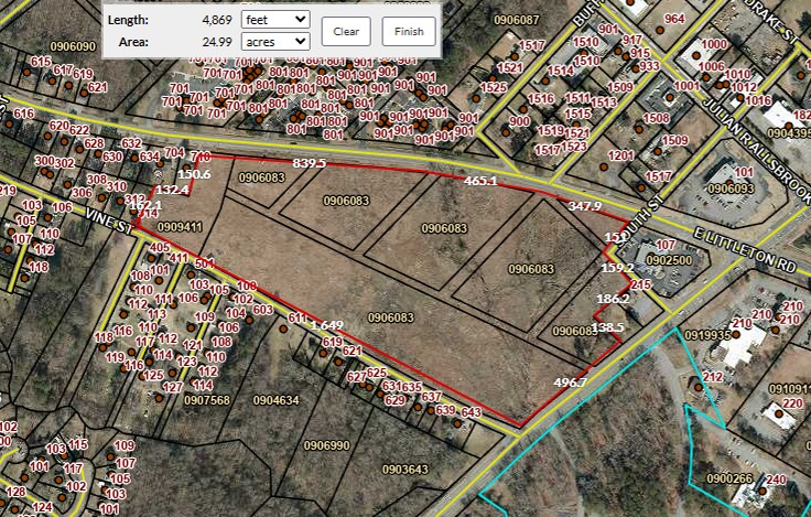 E. Littleton Road, Roanoke Rapids, NC à vendre - Photo du bâtiment - Image 2 de 3