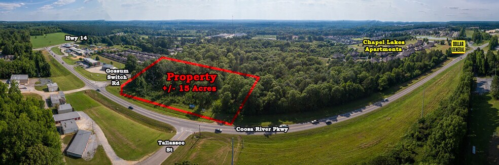 Coosa River Pky & Gossum Switch Rd, Wetumpka, AL à vendre - Photo du bâtiment - Image 3 de 4