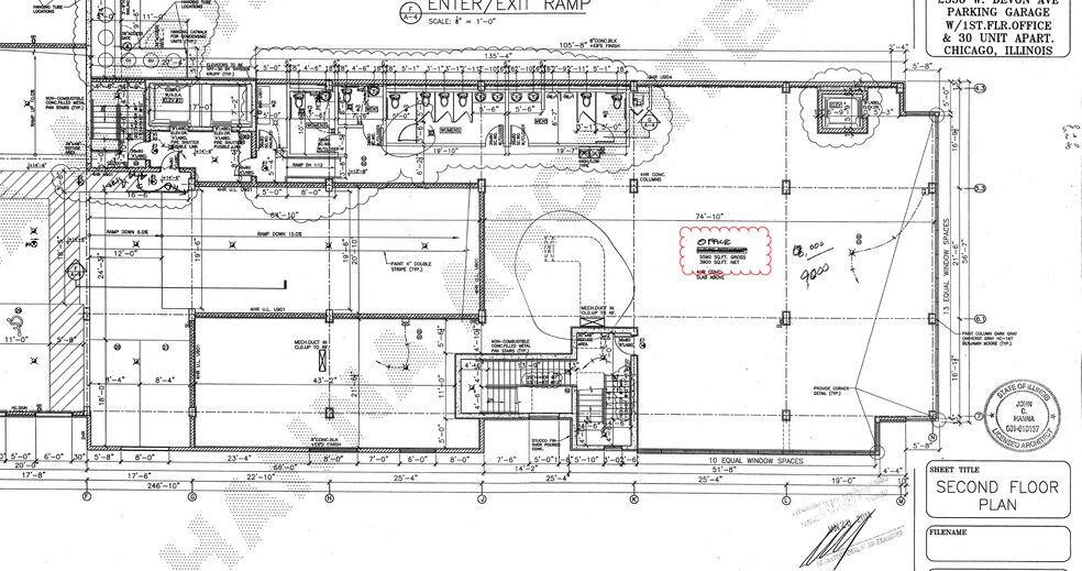 6415 N Rockwell St, Chicago, IL à louer - Plan d’étage - Image 3 de 7