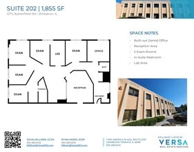 1275 E Butterfield Rd, Wheaton, IL for lease Floor Plan- Image 1 of 1