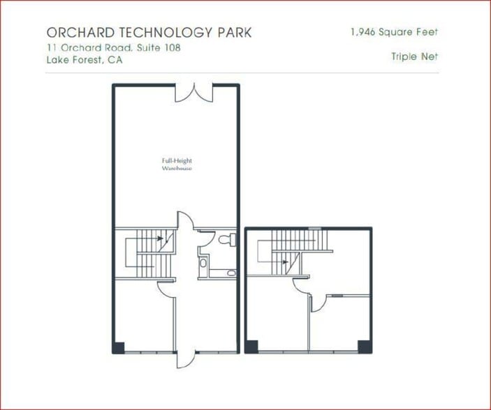 11 Orchard Rd, Lake Forest, CA for lease - Site Plan - Image 1 of 1