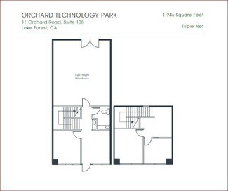 Plus de détails pour 11 Orchard Rd, Lake Forest, CA - Local d'activités à louer