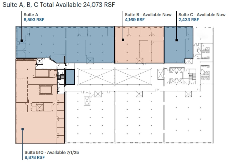 101-155 N 400 W, Salt Lake City, UT for lease Floor Plan- Image 1 of 2