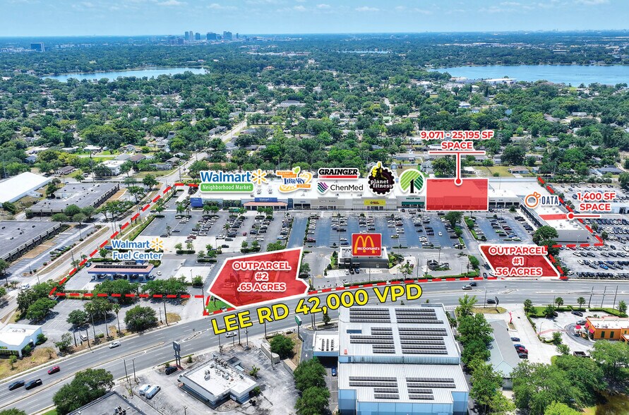 902-1020 Lee Rd, Orlando, FL à louer - Photo du bâtiment - Image 2 de 10