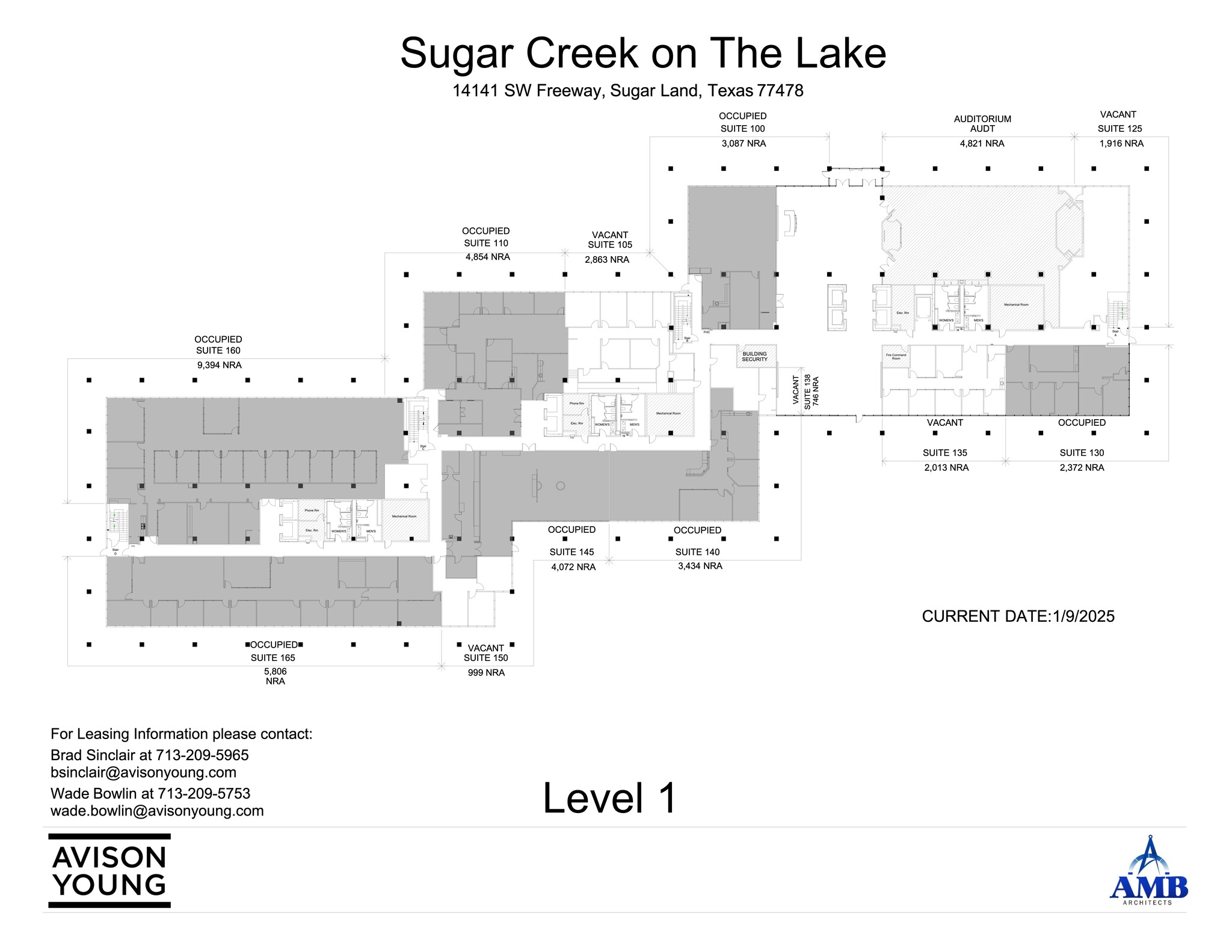 14141 Southwest Fwy, Sugar Land, TX à louer Plan de site- Image 1 de 1