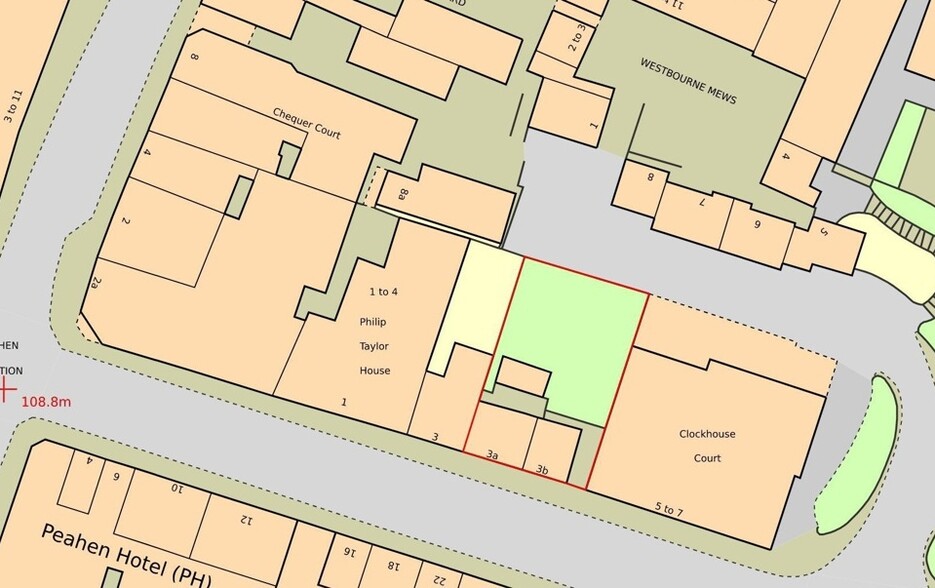 3A-3B London Rd, St. Albans à vendre - Plan cadastral - Image 3 de 3
