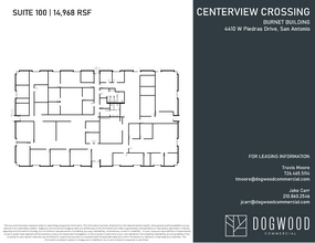 4538 Centerview Dr, San Antonio, TX à louer Plan d  tage- Image 1 de 1