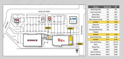 5859-5941 E McKellips Rd Rd, Mesa, AZ for lease Site Plan- Image 1 of 1