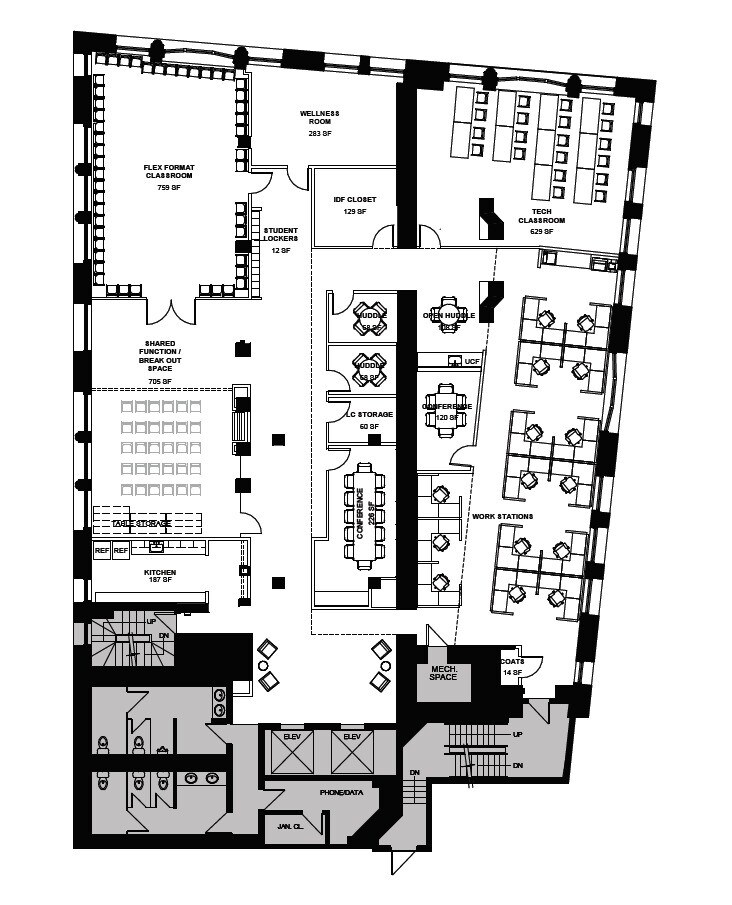 45 Milk St, Boston, MA for lease Floor Plan- Image 1 of 1