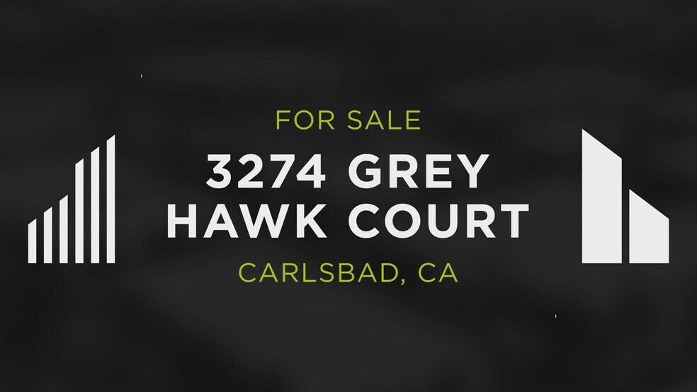 3274 Grey Hawk Ct, Carlsbad, CA à vendre - Vidéo sur l’inscription commerciale - Image 2 de 7