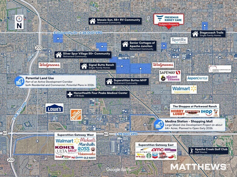 11540 E University Dr, Apache Junction, AZ à vendre - Photo du bâtiment - Image 3 de 3