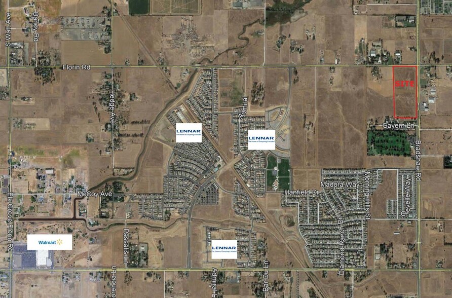 Florin Rd, Sacramento, CA for sale - Aerial - Image 2 of 3