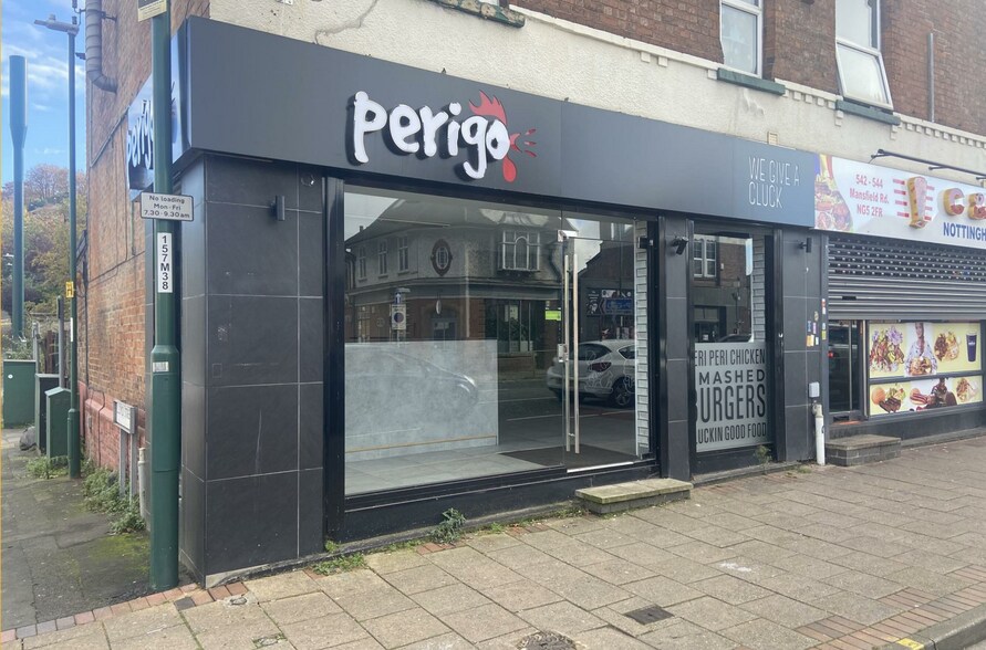 542-546 Mansfield Rd, Nottingham à vendre - Photo du bâtiment - Image 1 de 1