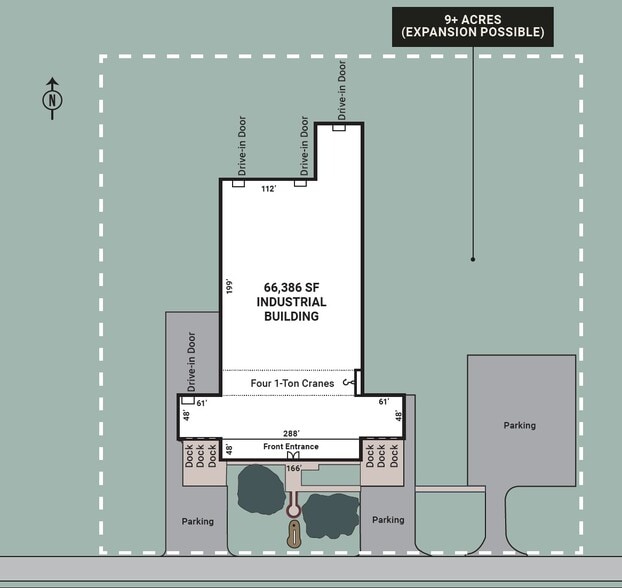 2100 Cedar St, Fremont, OH for lease - Site Plan - Image 3 of 18